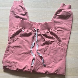 Figs Pink Jogger Sweatpants